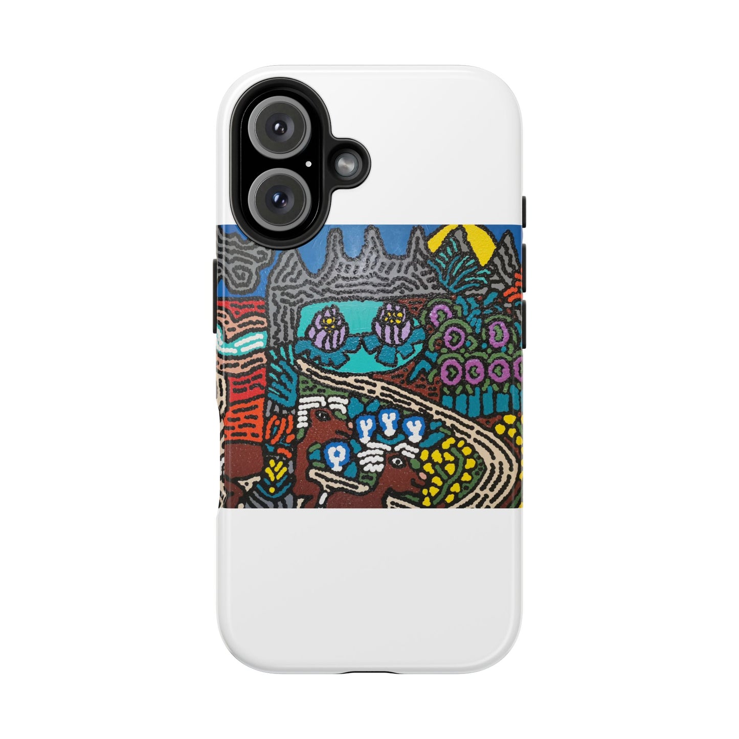Going to the valley of hope and prosperity Tough Phone Case
