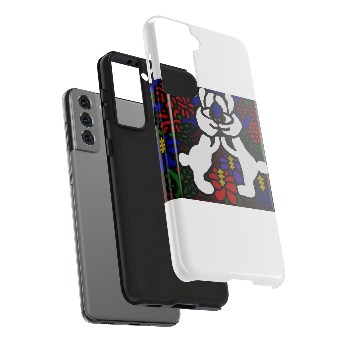 Bunnies in love Tough Phone Case