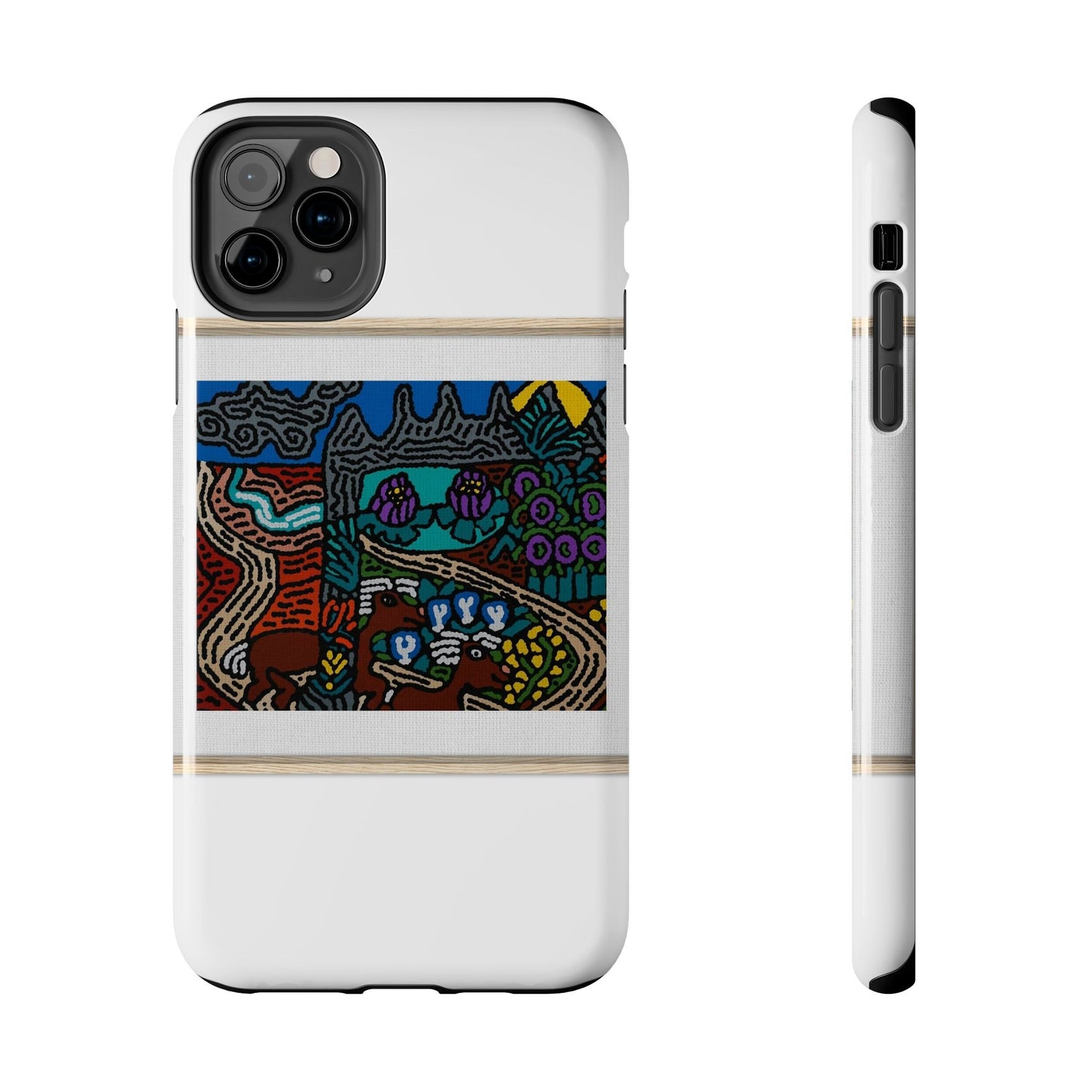 Road to a Sanctuary and Oasis Tough Phone Case