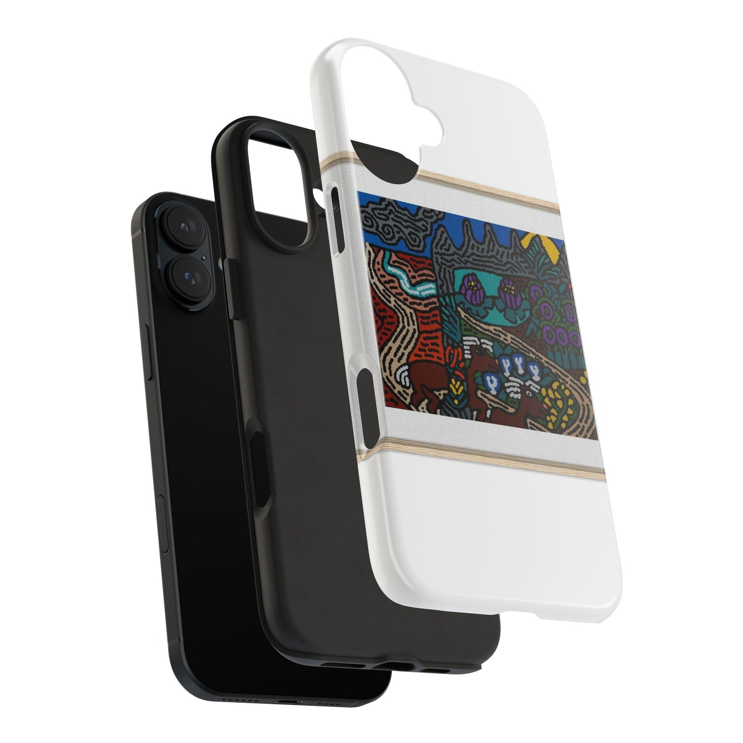 Road to a Sanctuary and Oasis Tough Phone Case
