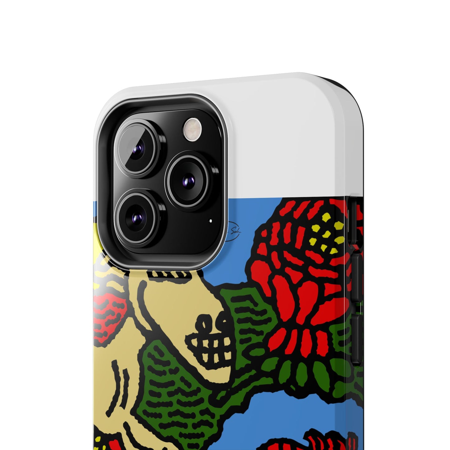Galloping carefree through life Tough Phone Case
