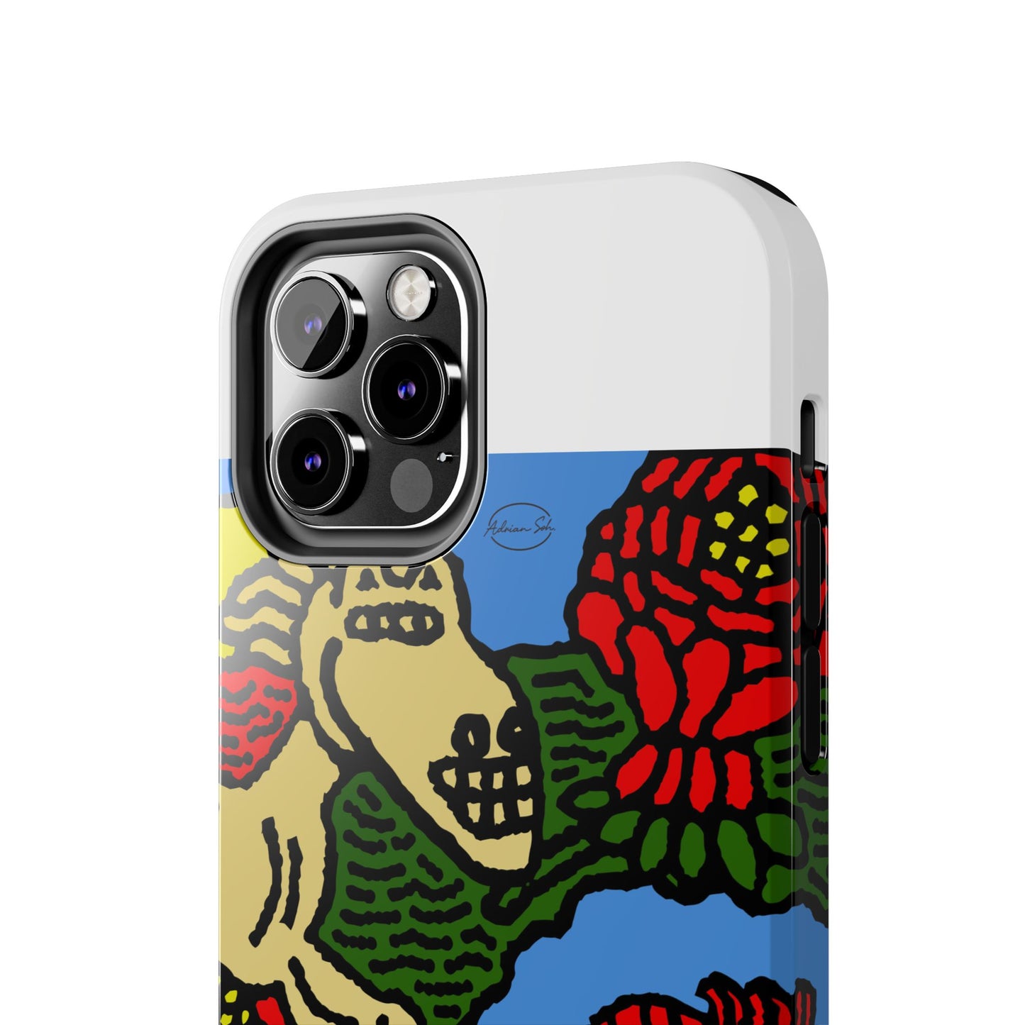 Galloping carefree through life Tough Phone Case