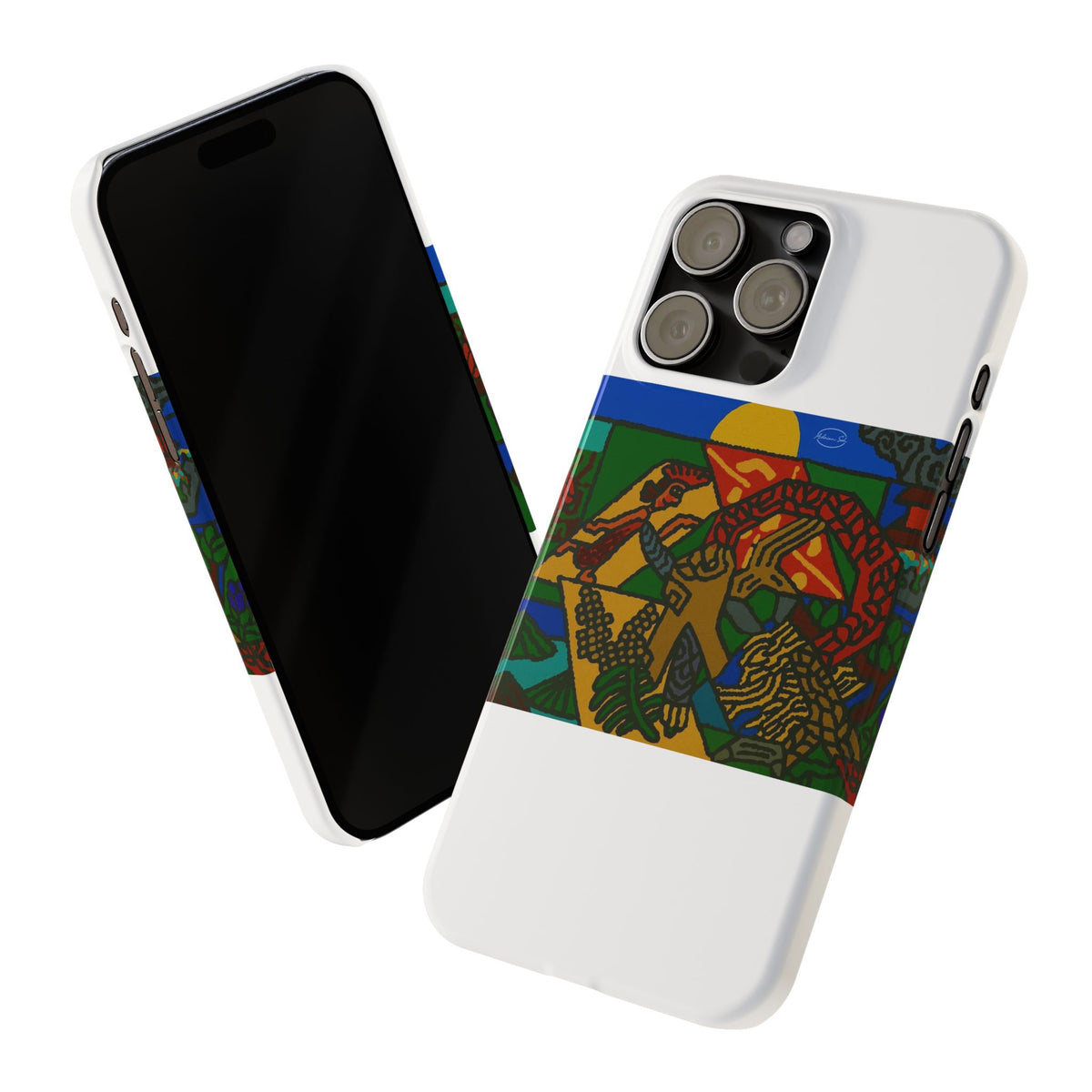Drawing your own destiny Slim Phone Case