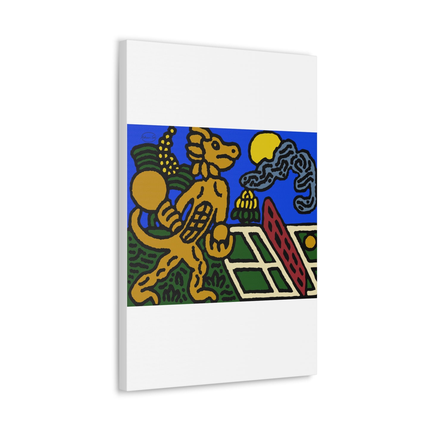 Ready for making big serves in life Canvas (Small)