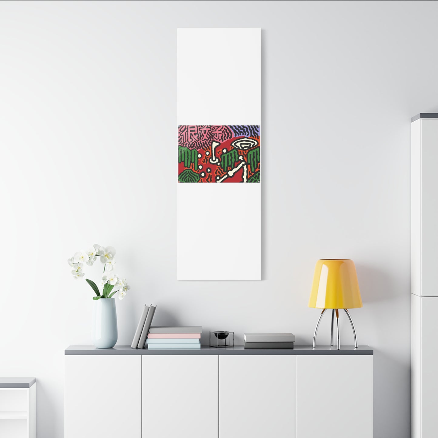 Scoring goals throughout life Canvas (Large)