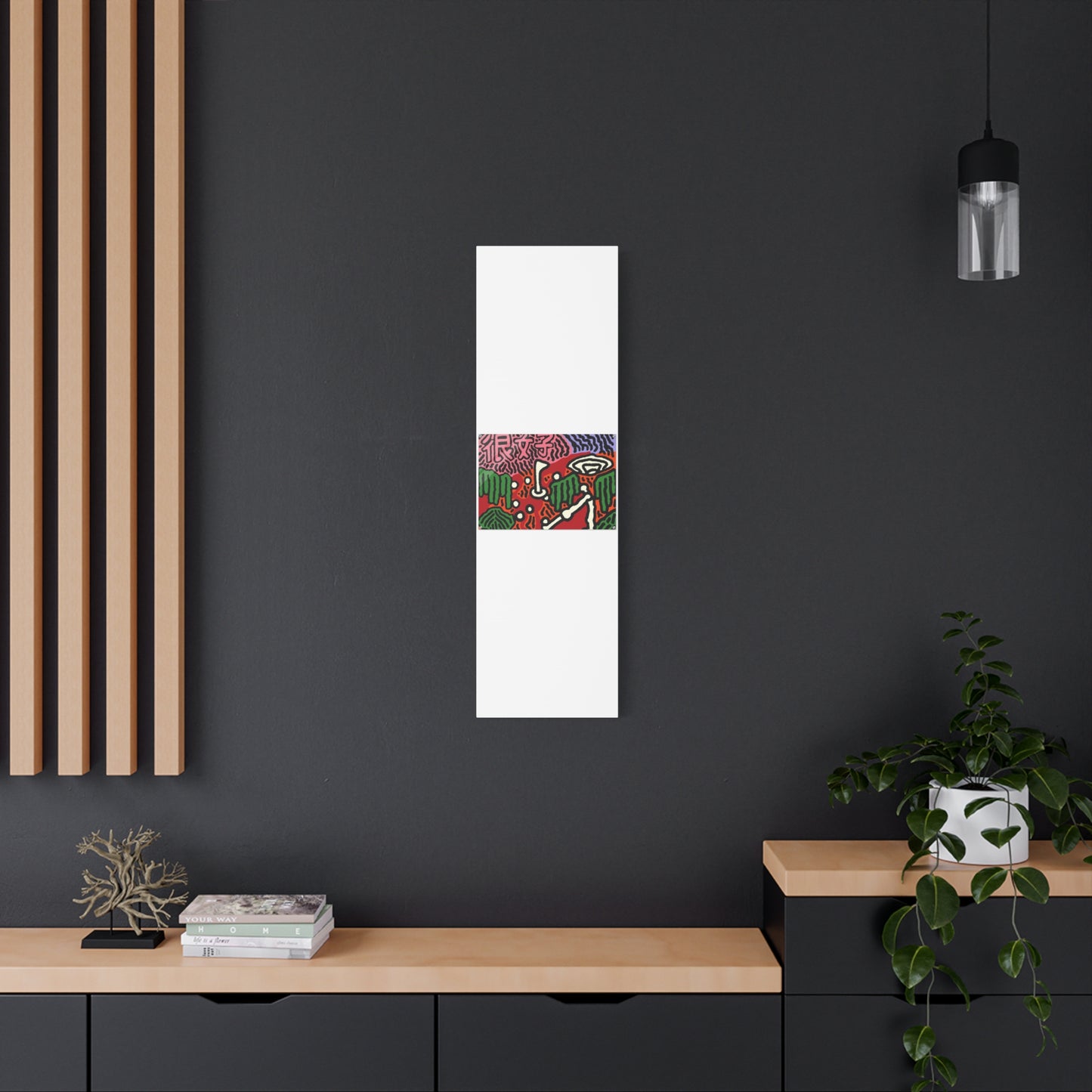 Scoring goals throughout life Canvas (Large)