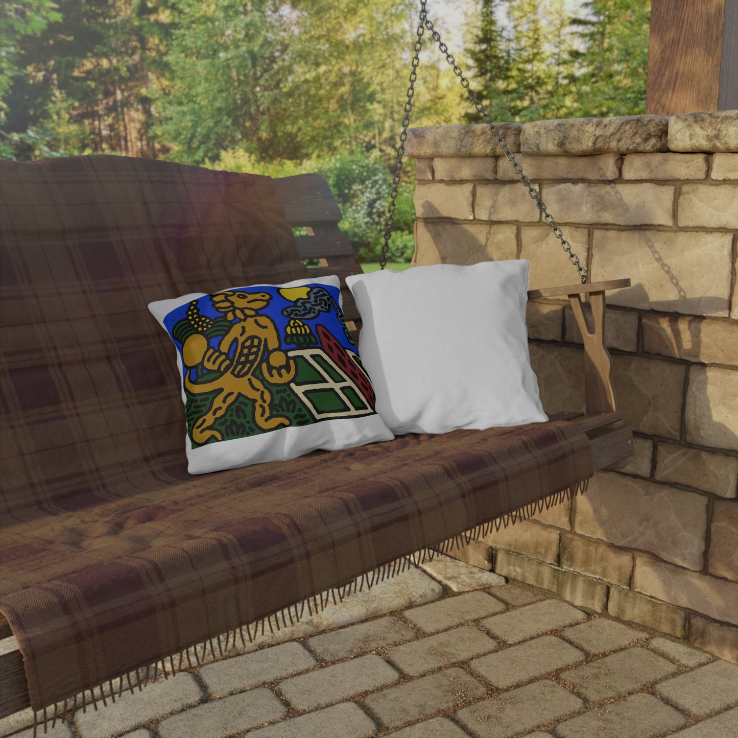 Ready for making big serves in life — Outdoor Pillow