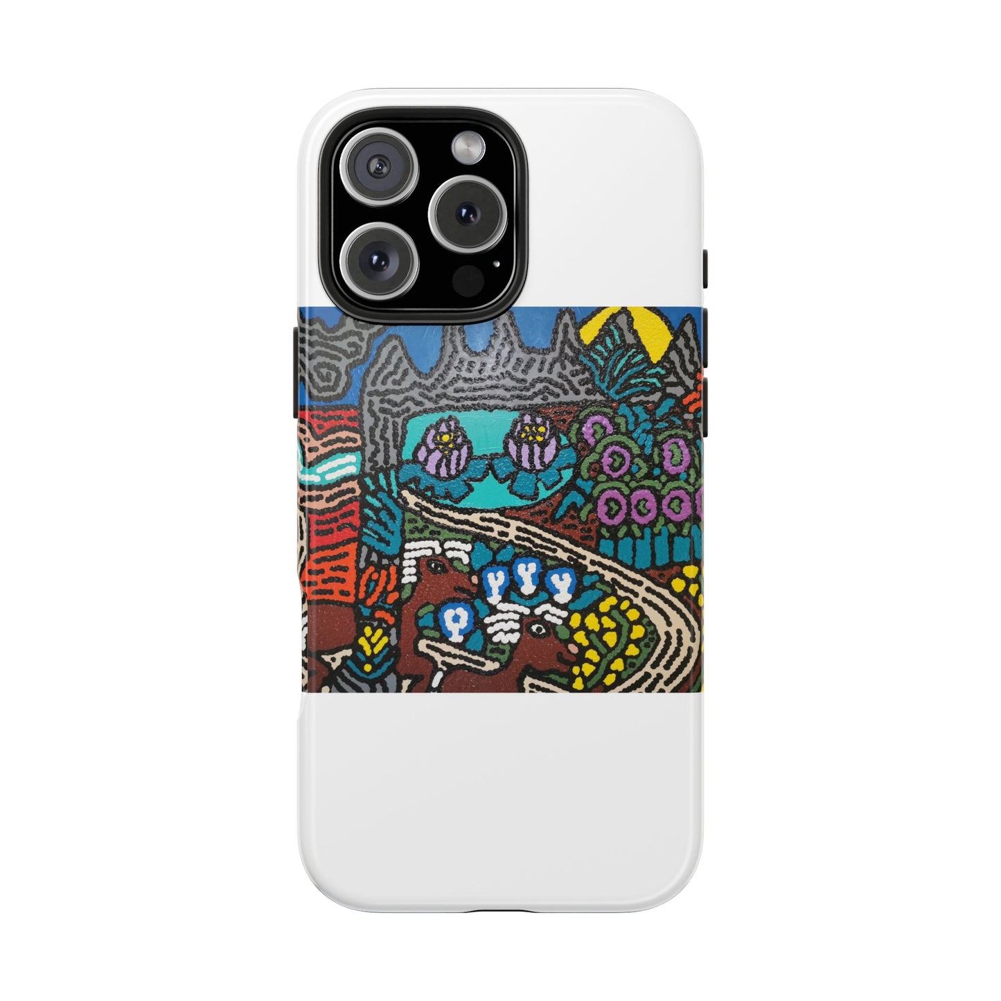 Going to the valley of hope and prosperity Tough Phone Case