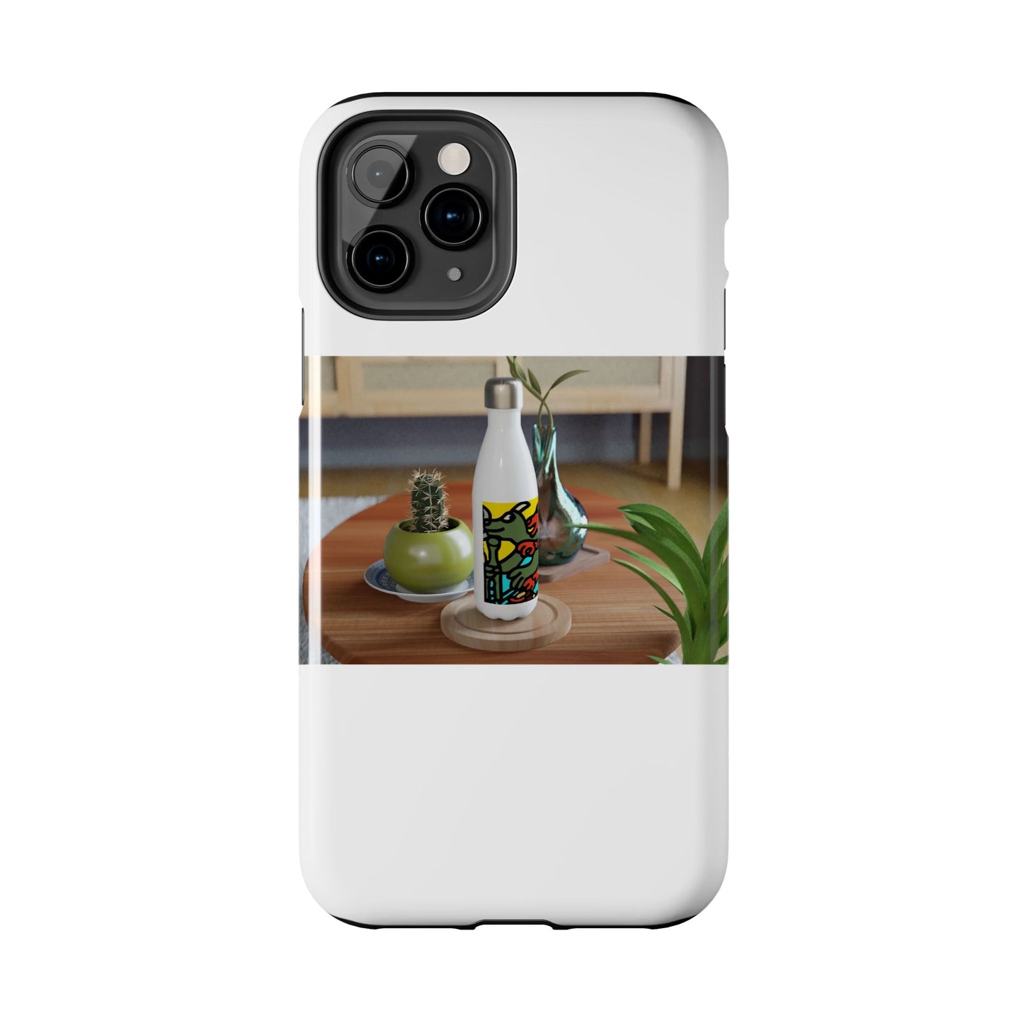 Two dragons enjoying a feast together Tough Phone Case