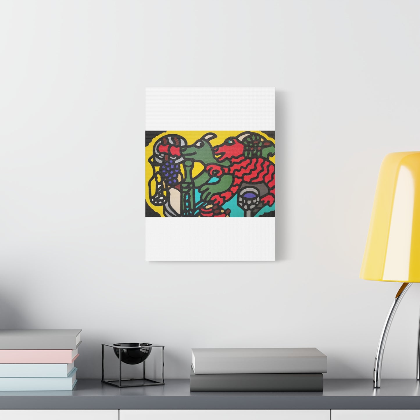 Enjoying our companionship Canvas (Small)
