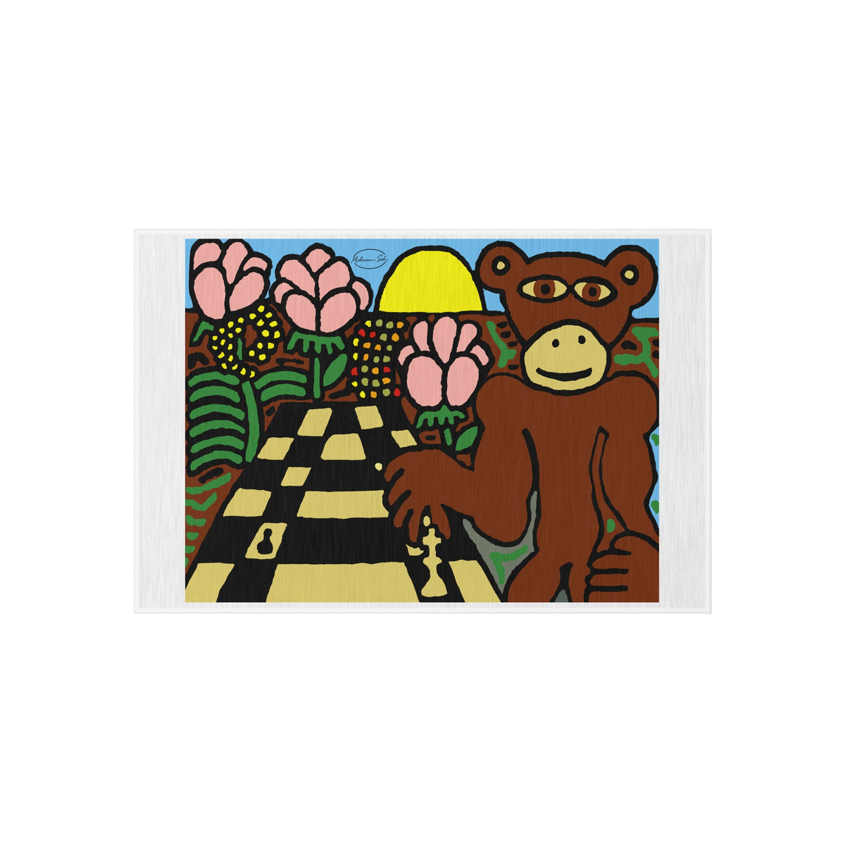 The supreme strategist — Outdoor Rug