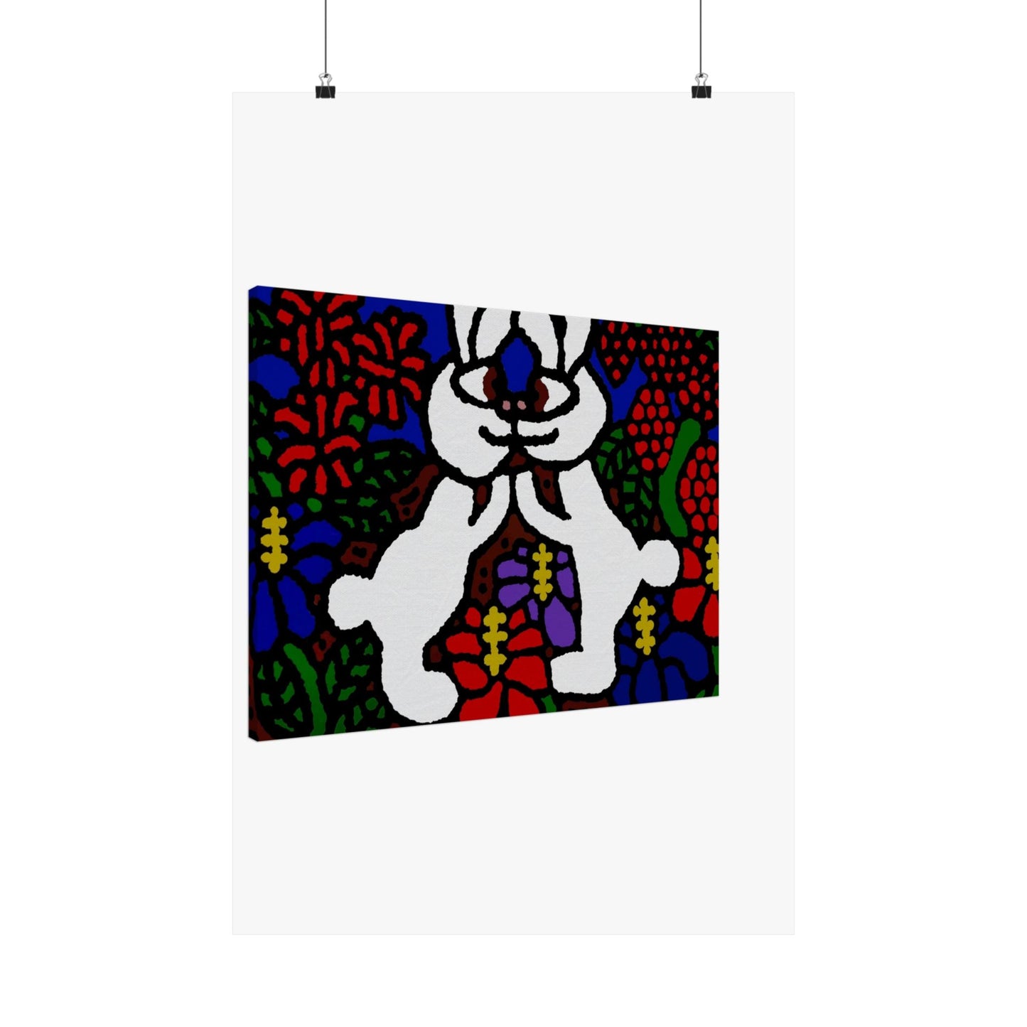 Bunnies in love Matte Poster Vertical (Large)