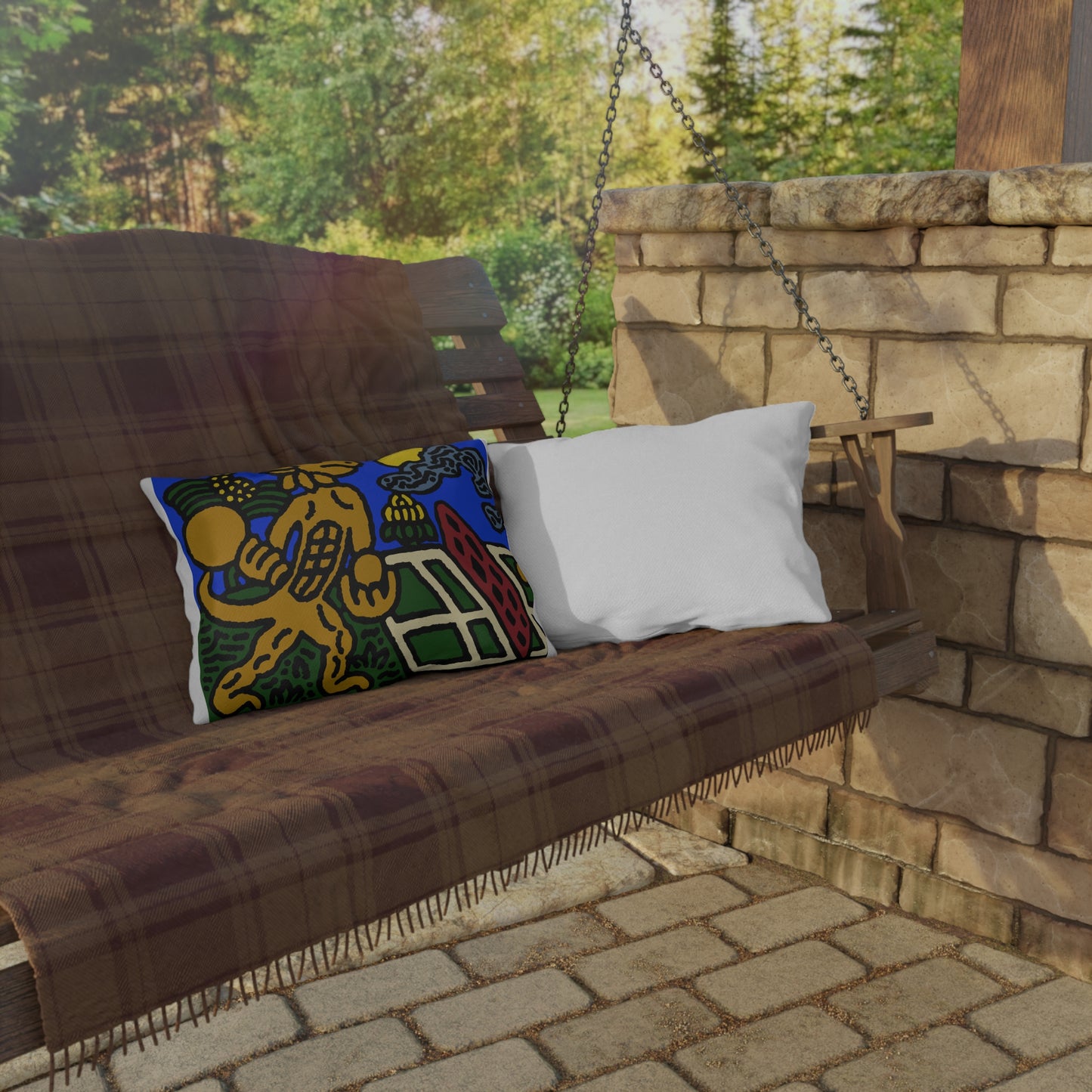 Ready for making big serves in life — Outdoor Pillow
