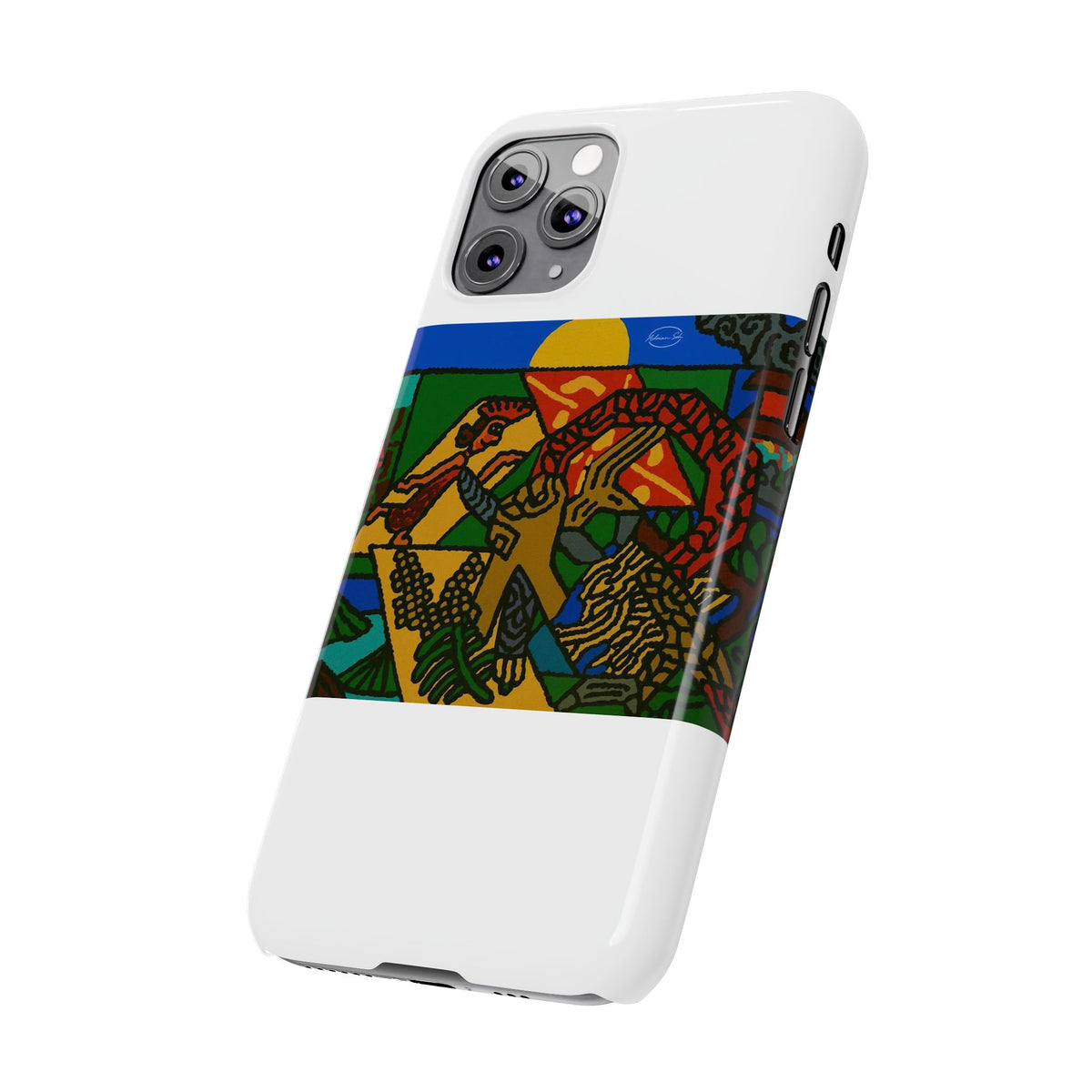 Drawing your own destiny Slim Phone Case