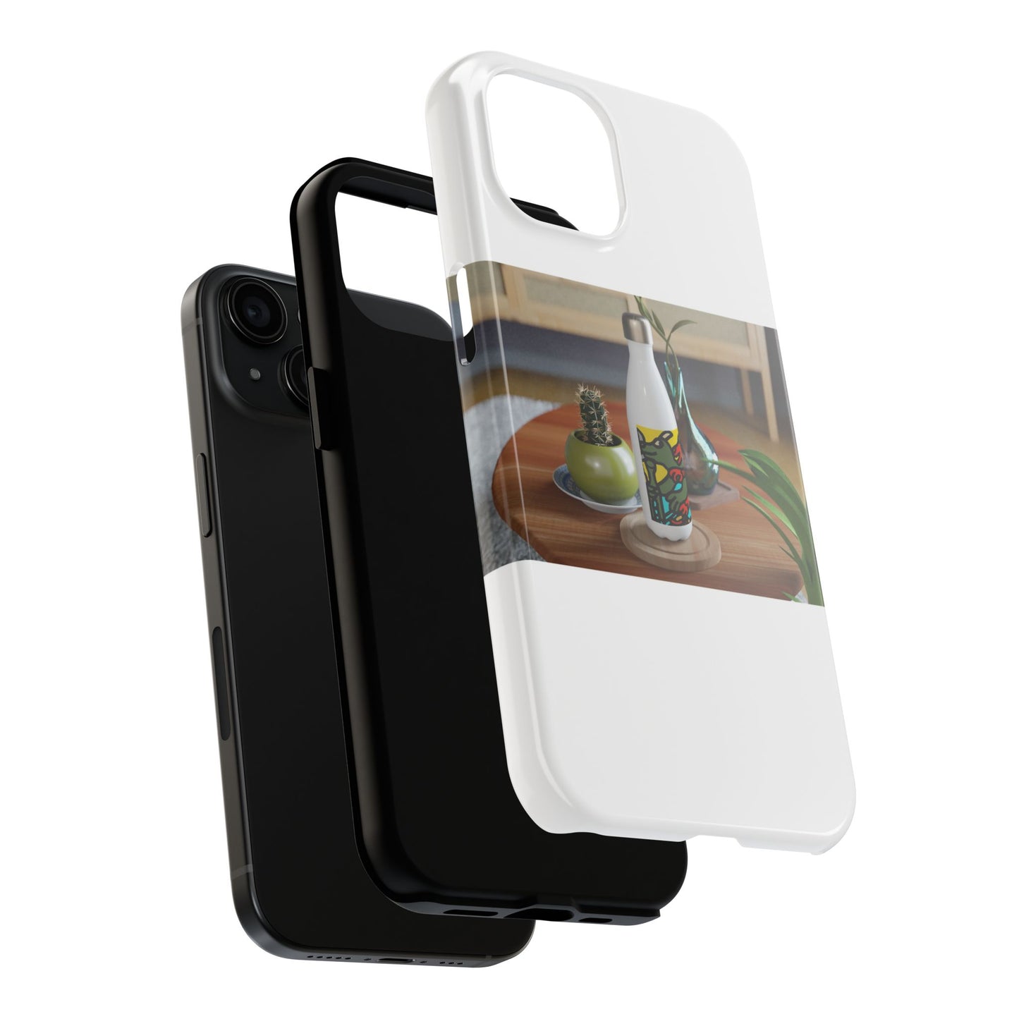 Two dragons enjoying a feast together Tough Phone Case