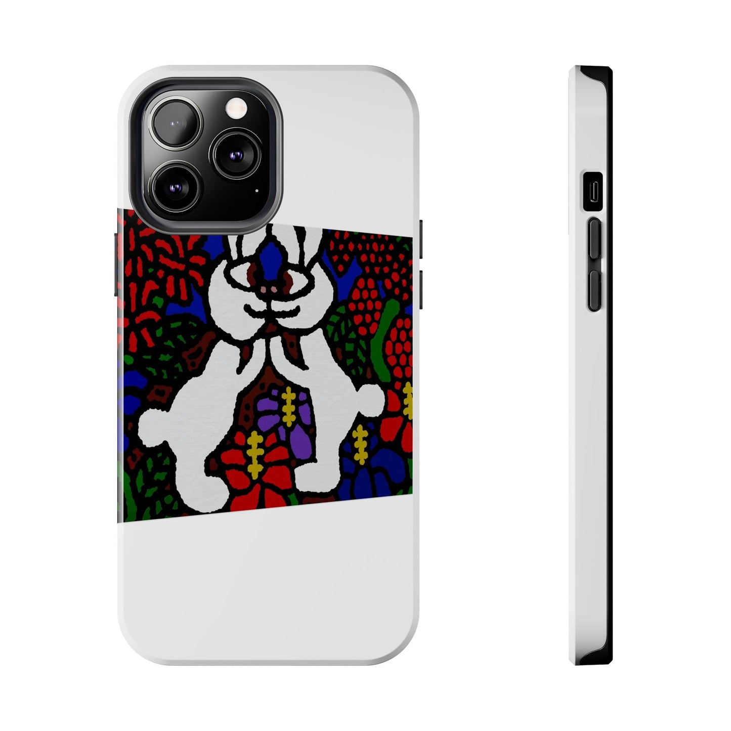 Bunnies in love Tough Phone Case