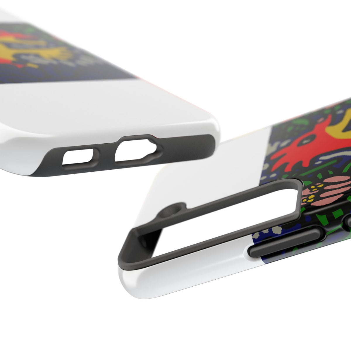 Breaking through the surface of a lotus pond Tough Phone Case