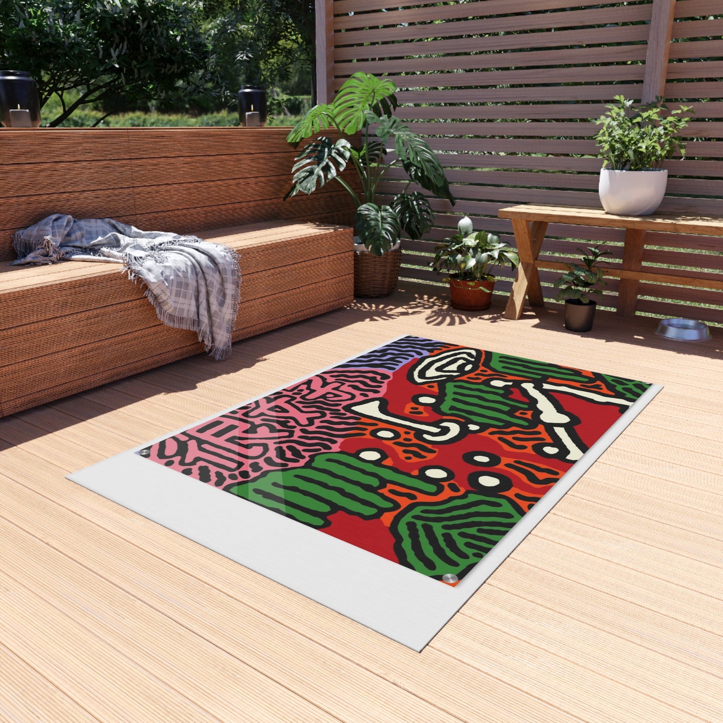 Scoring Goals Throughout Life — Outdoor Rug