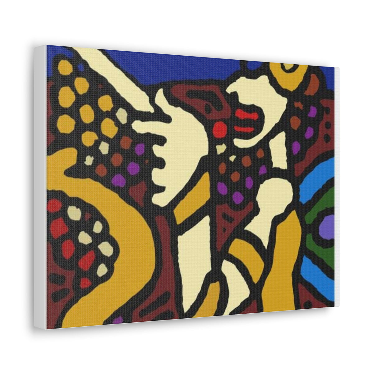 The golden snake being blessed by the fairy Canvas (Small)