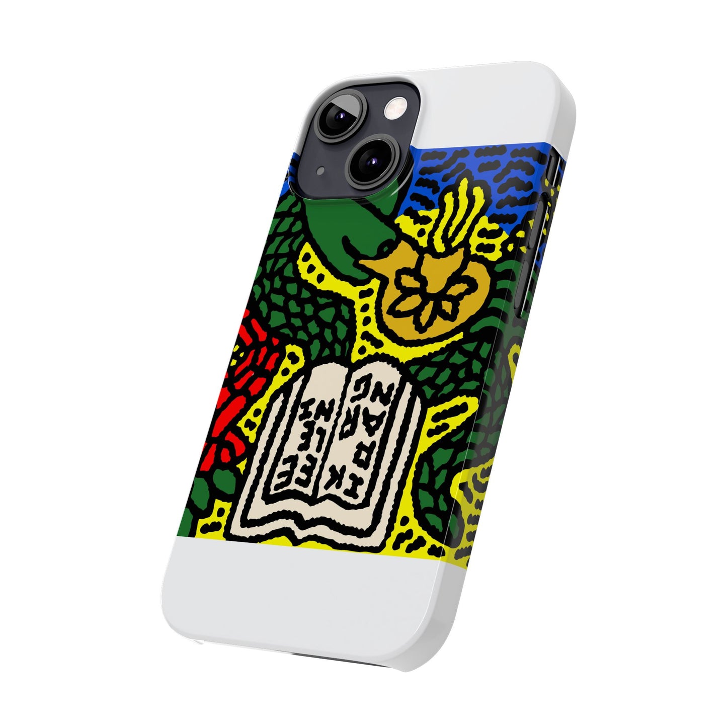 Shining a light on knowledge Slim Phone Case