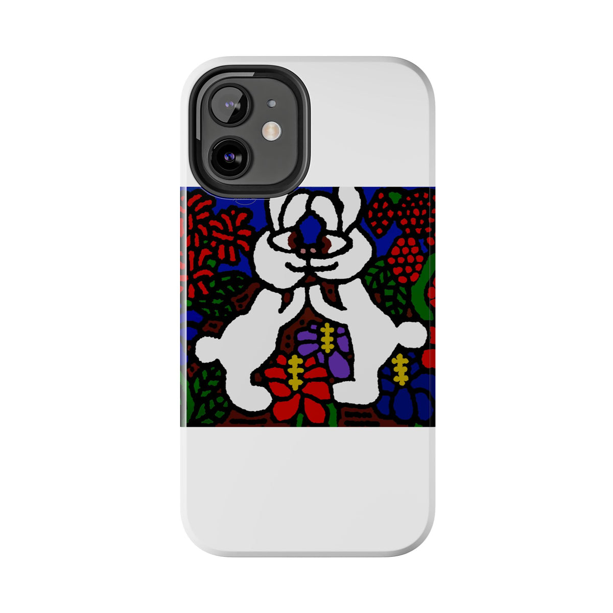 Bunnies in love Tough Phone Case