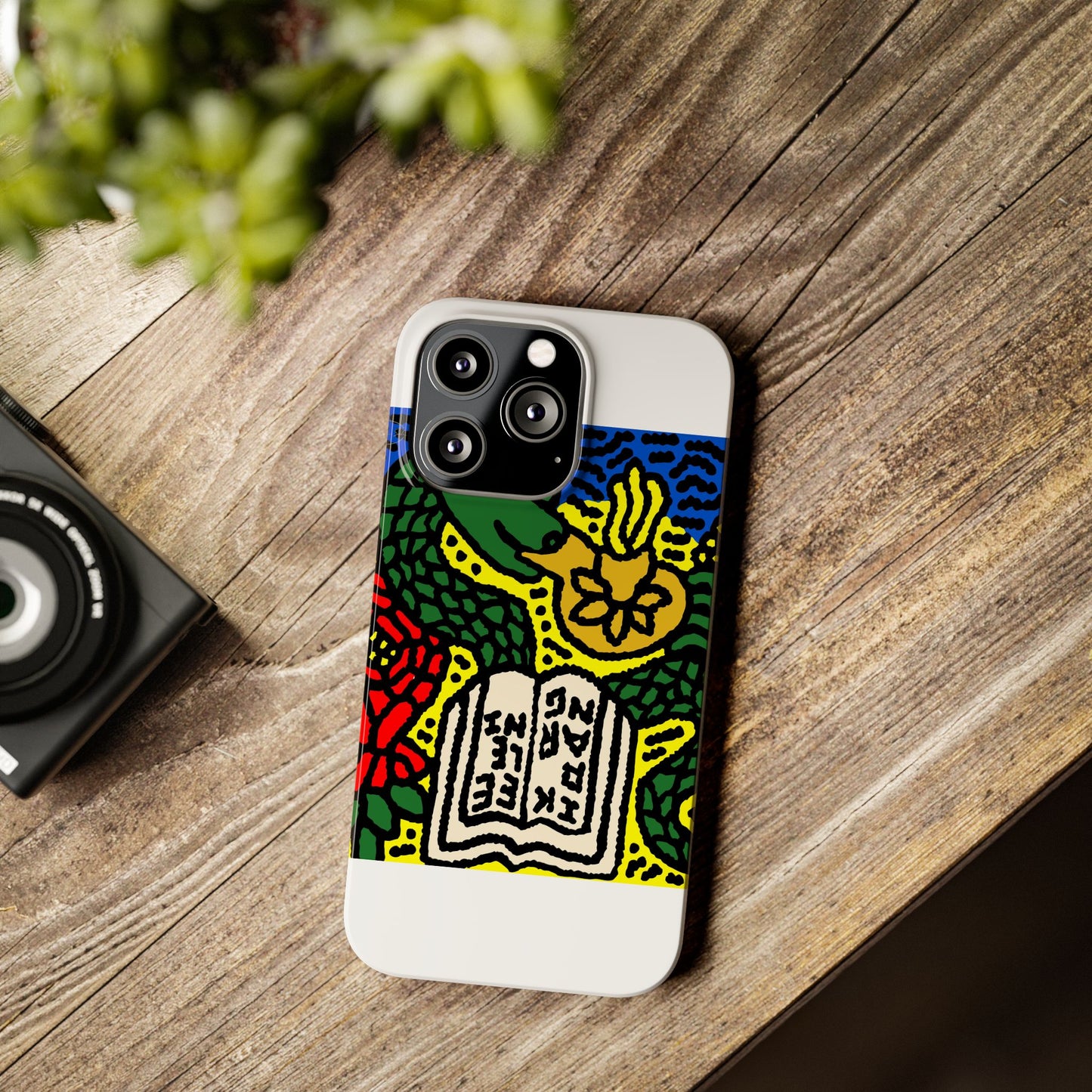 Shining a light on knowledge Slim Phone Case