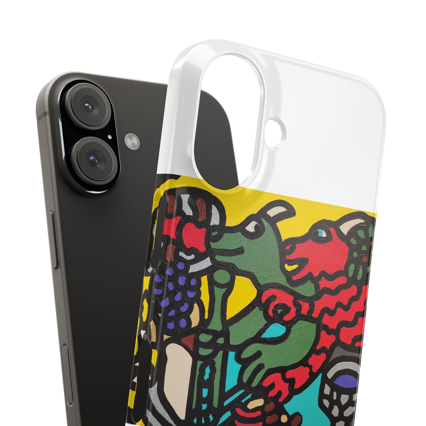 Enjoying our companionship Slim Phone Case