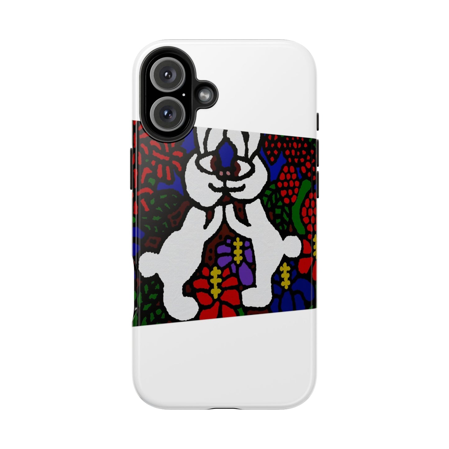 Bunnies in love Tough Phone Case