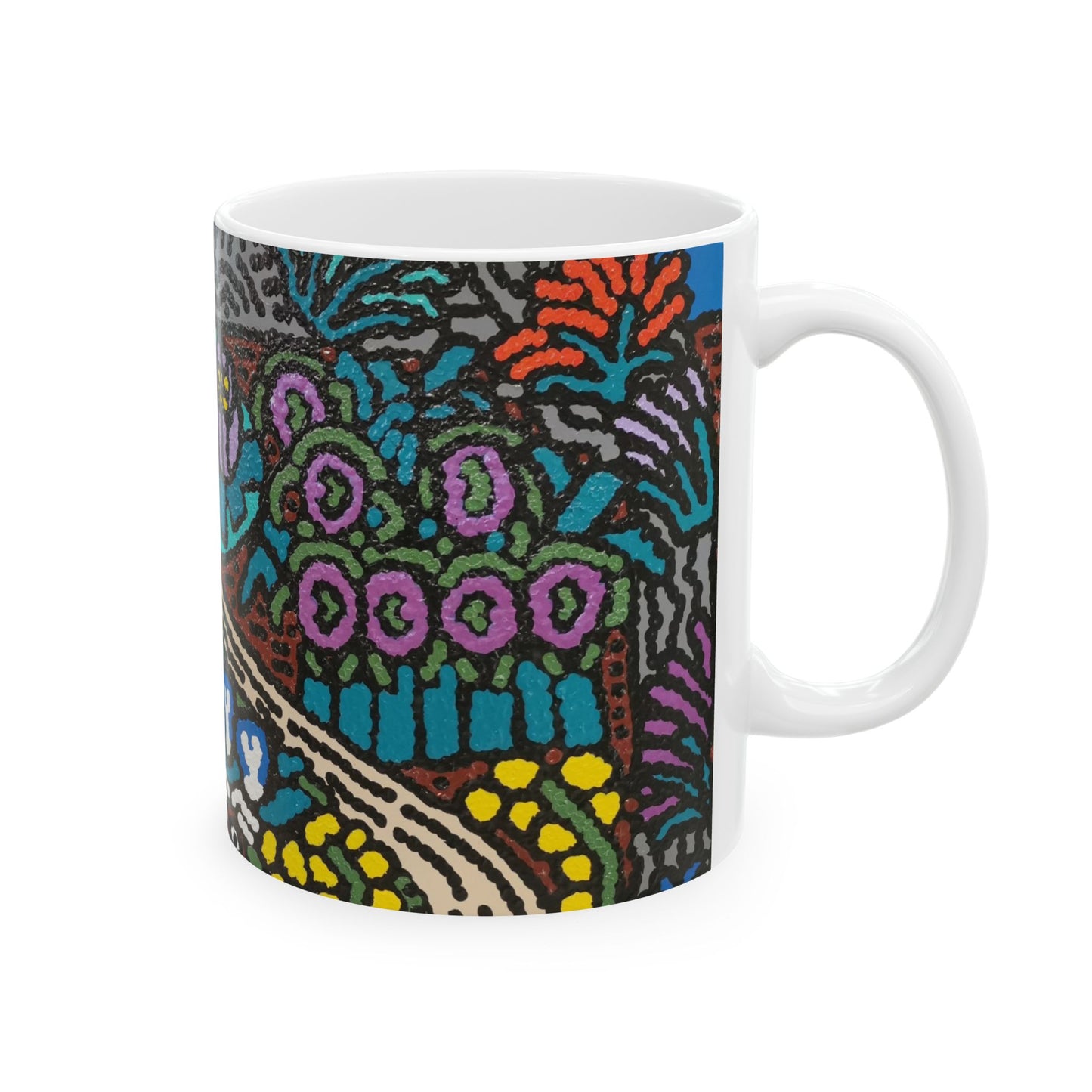 Going to the valley of hope and prosperity Ceramic Mug