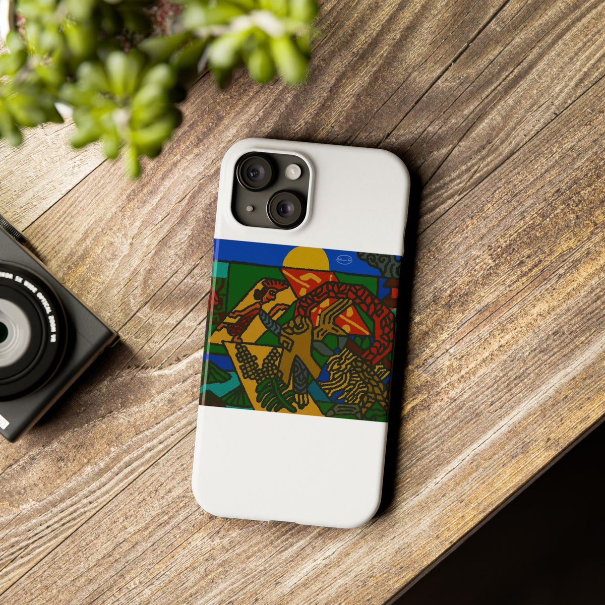 Drawing your own destiny Slim Phone Case