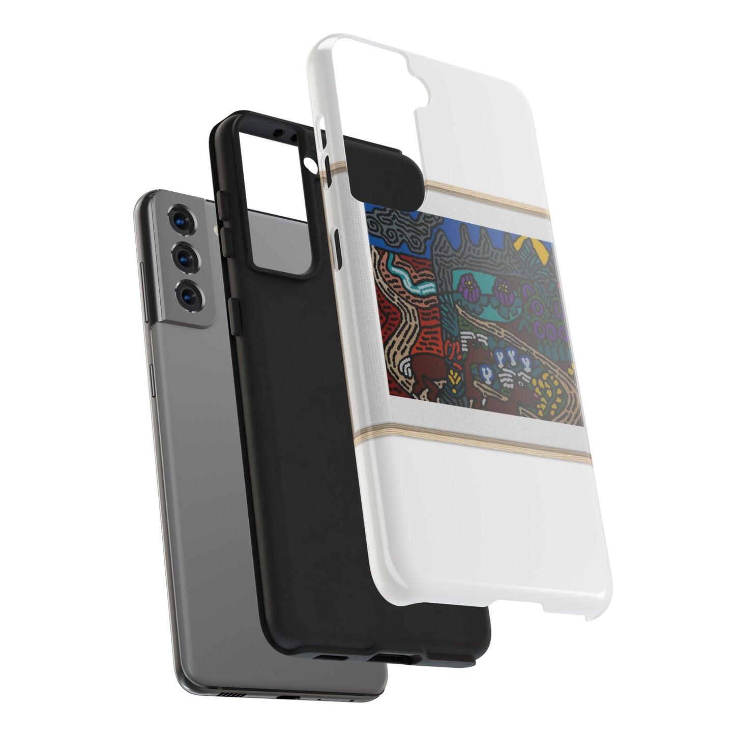 Road to a Sanctuary and Oasis Tough Phone Case