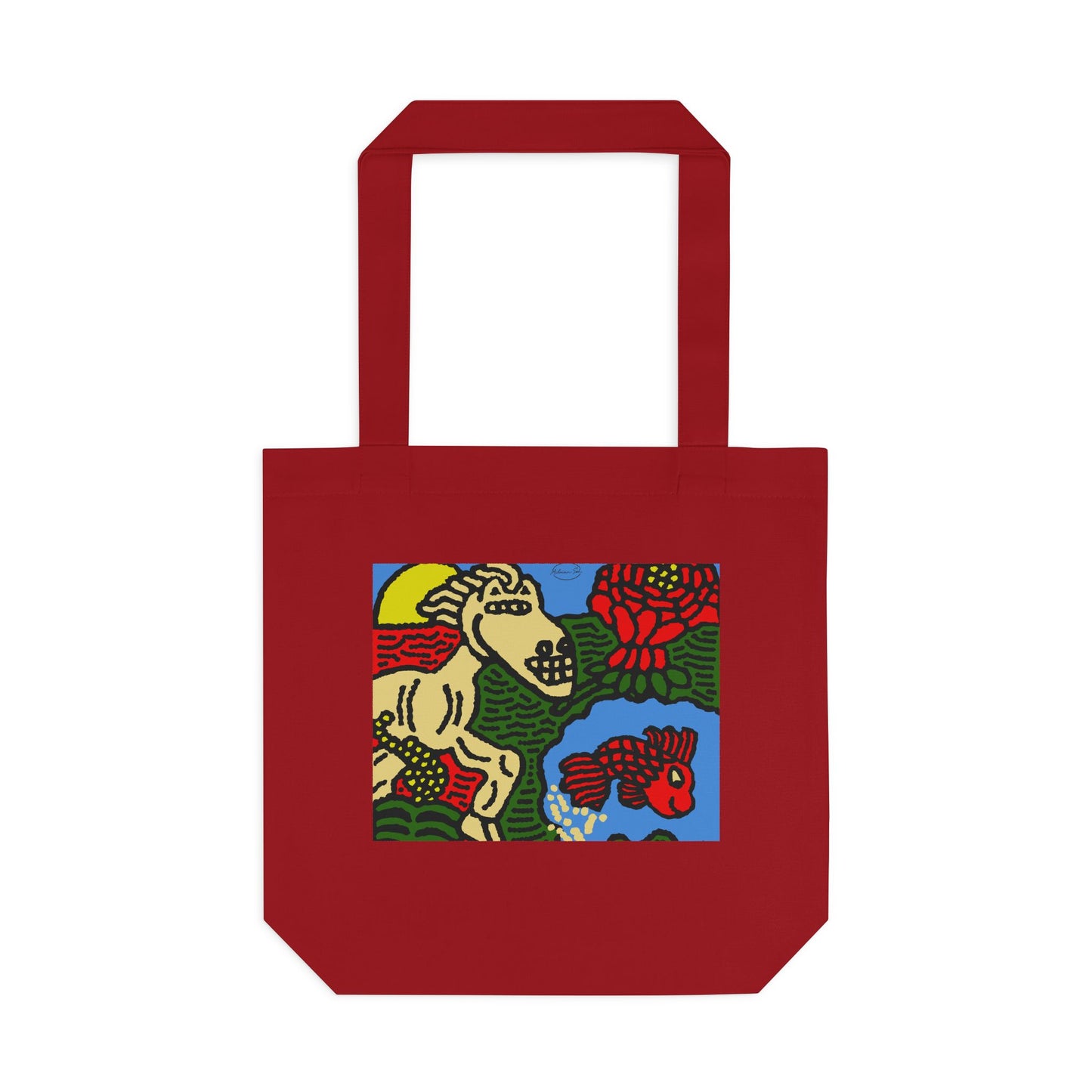 Galloping carefree through life Classic Tote Bag