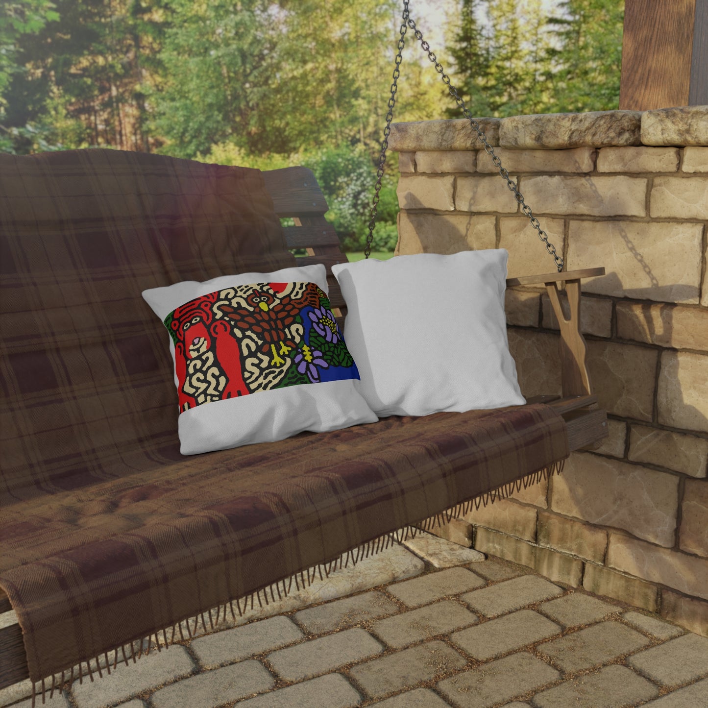Friendly competition — Outdoor Pillow