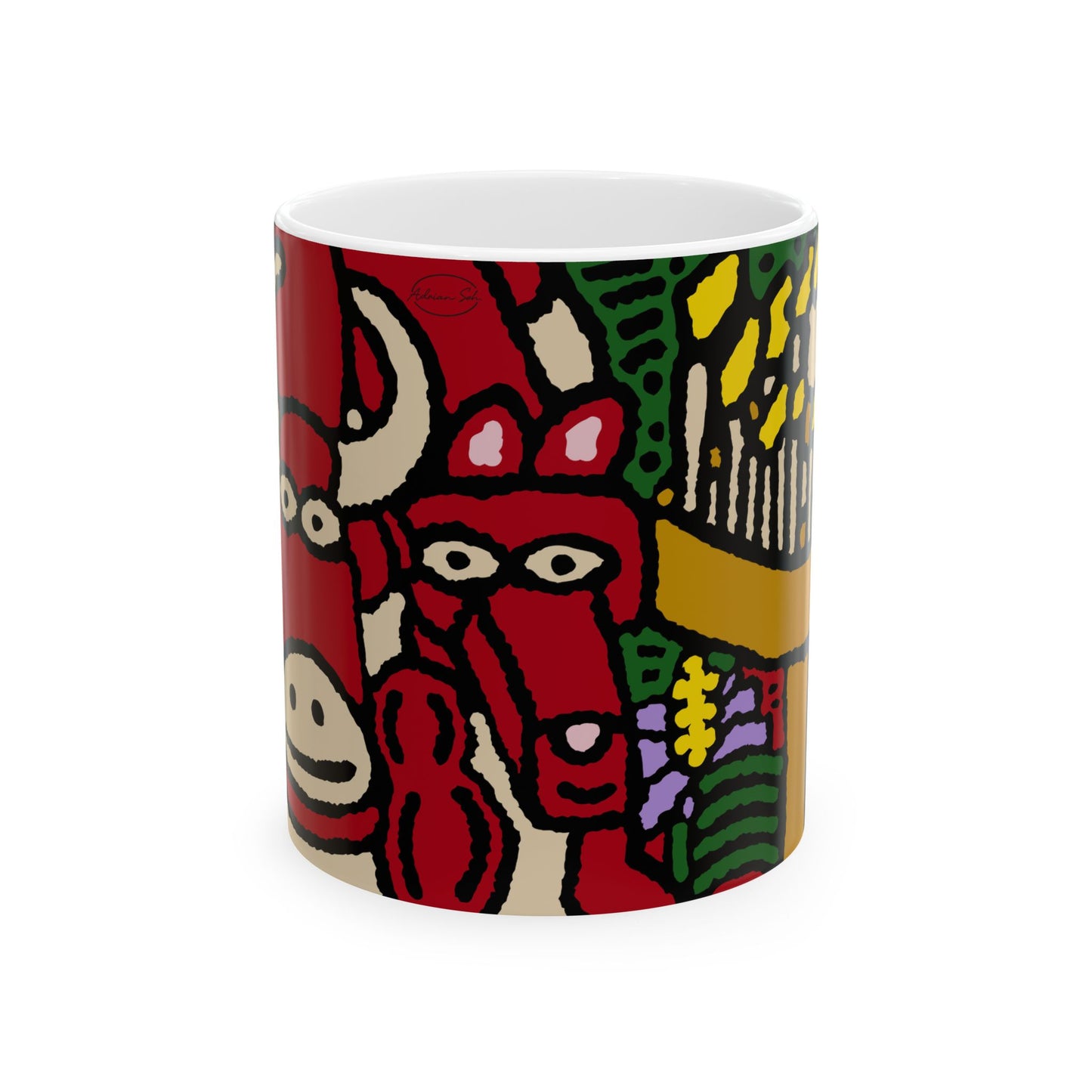 Going blessed by light together Ceramic Mug