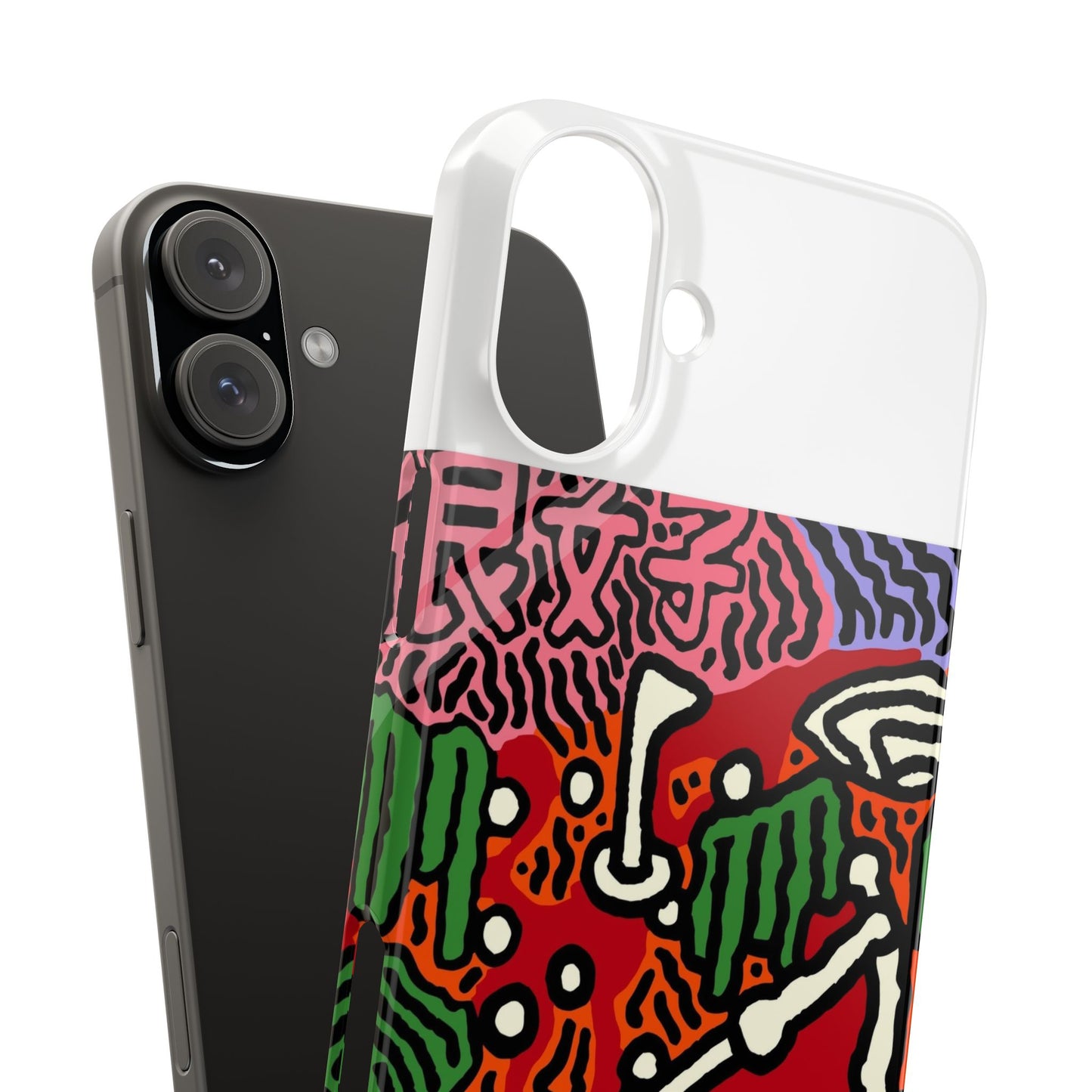 Scoring goals throughout life Slim Phone Case