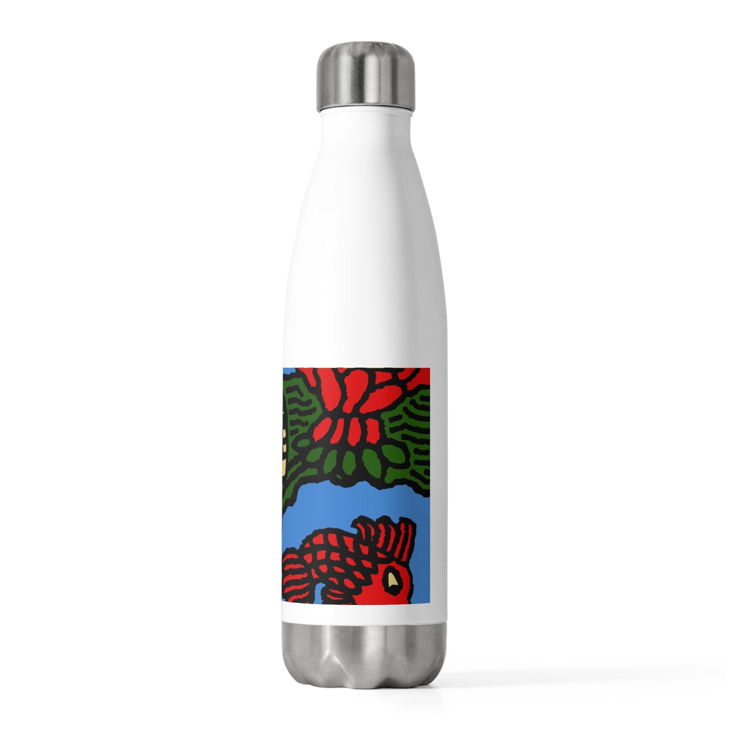 Galloping carefree through life Stainless Steel Water Bottle
