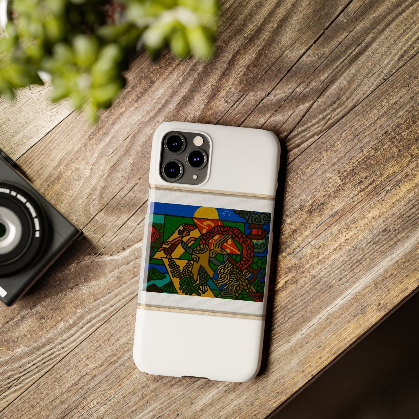 Drawing your own destiny Slim Phone Case