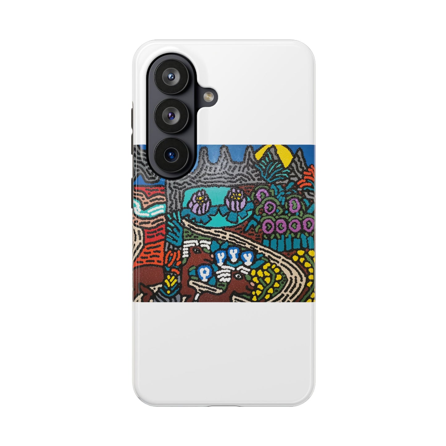 Going to the valley of hope and prosperity Tough Phone Case