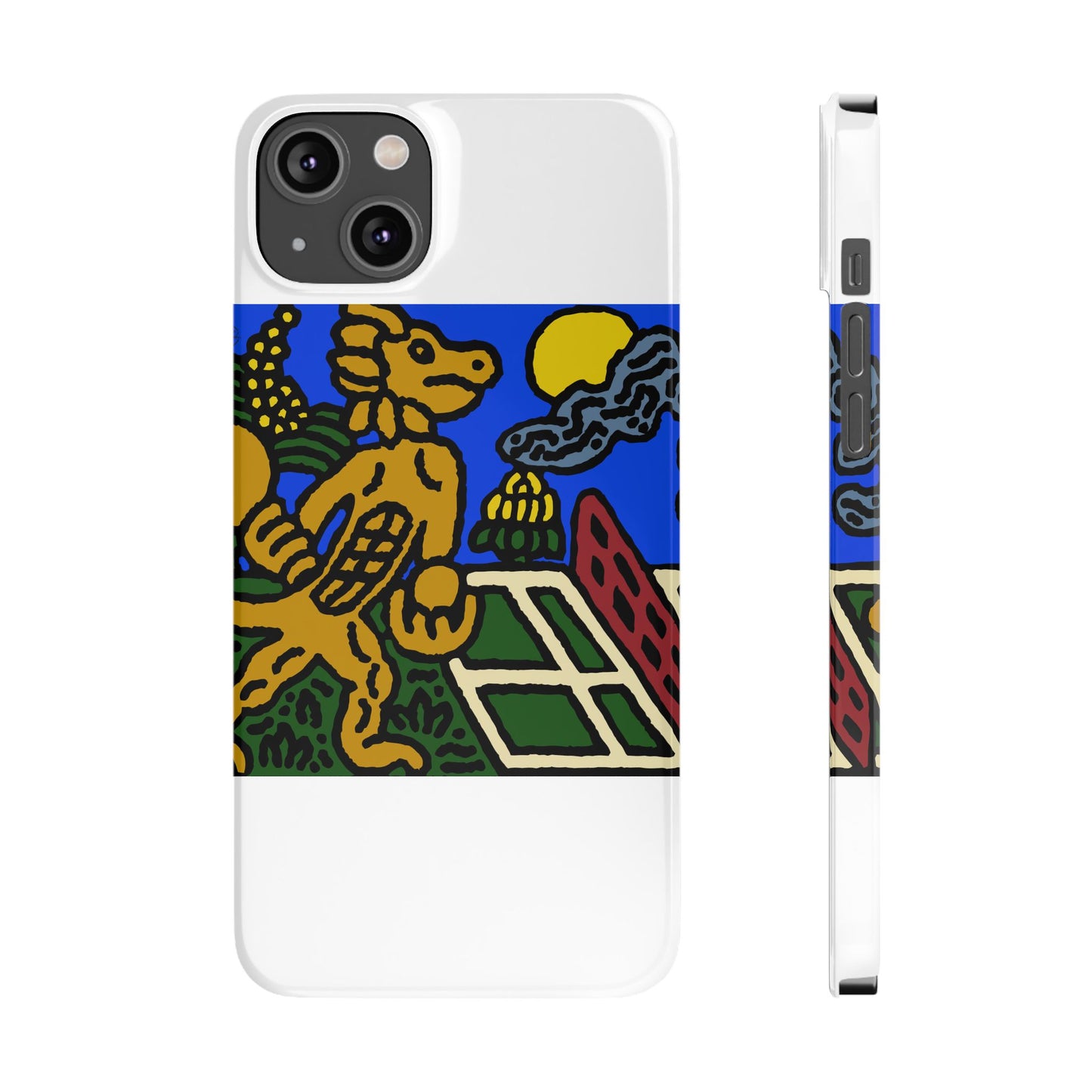 Ready for making big serves in life Slim Phone Case