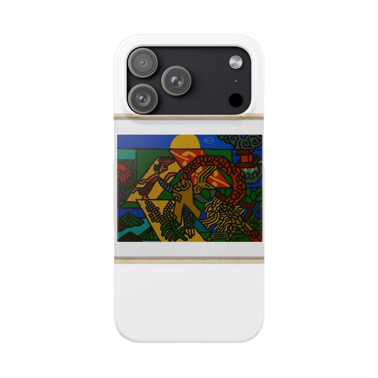 Drawing your own destiny Slim Phone Case