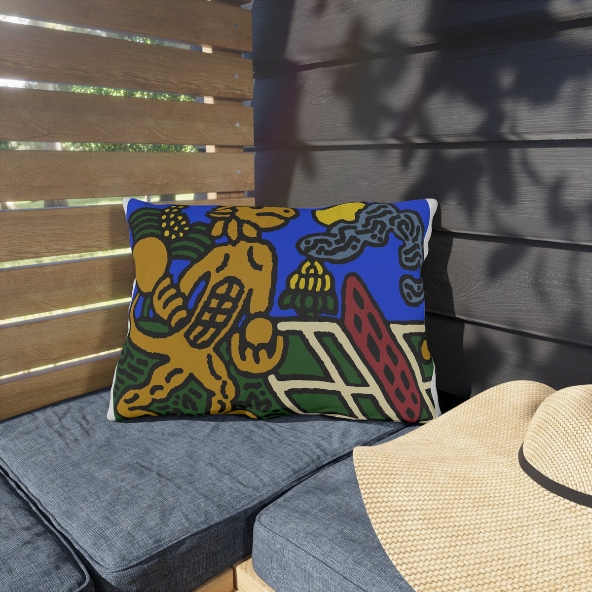 Ready for making big serves in life — Outdoor Pillow