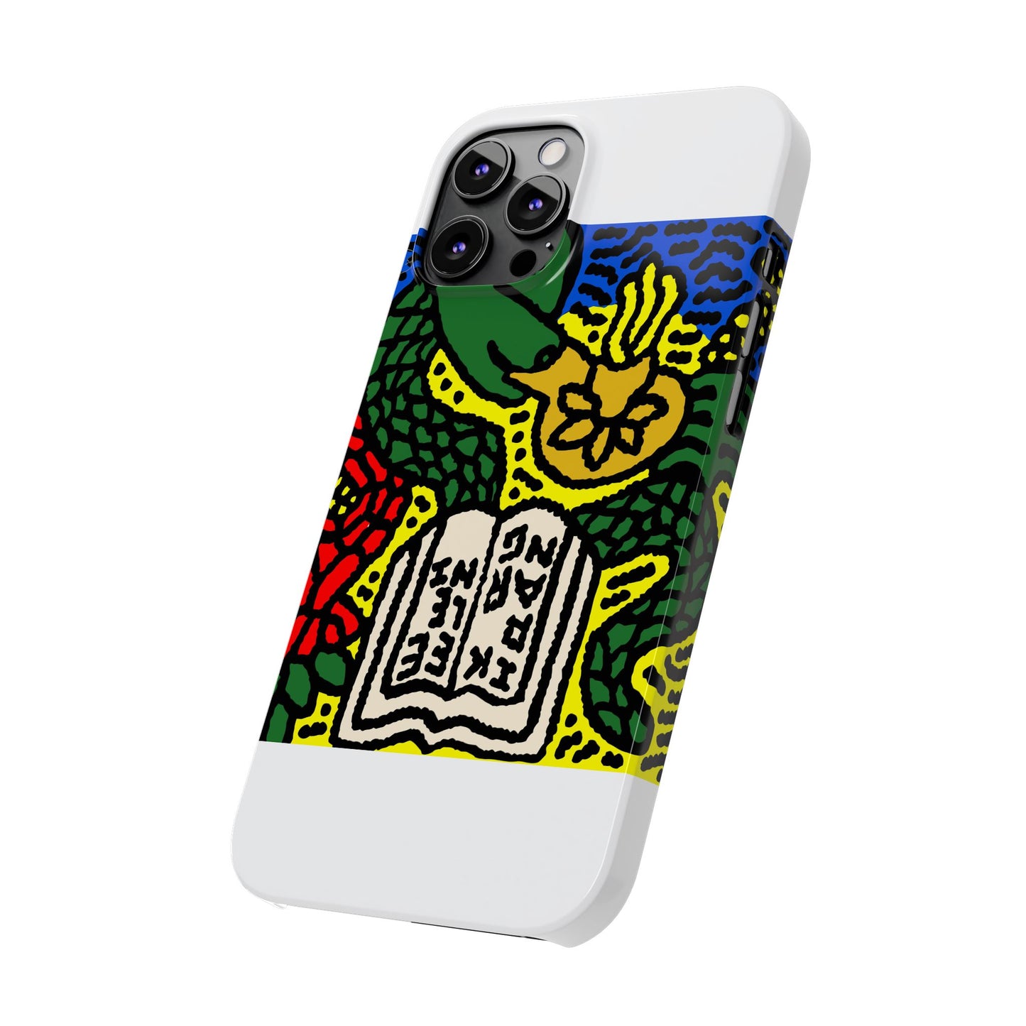 Shining a light on knowledge Slim Phone Case