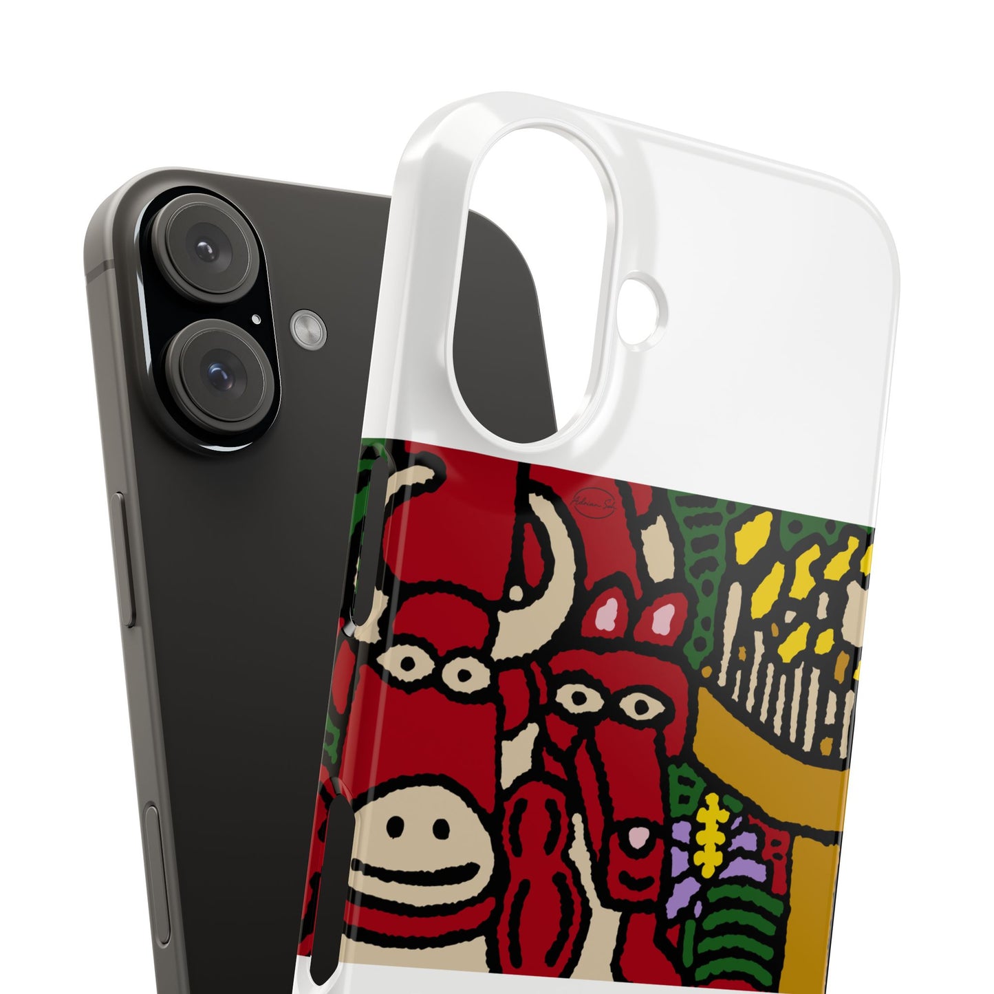 Going blessed by light together Slim Phone Case
