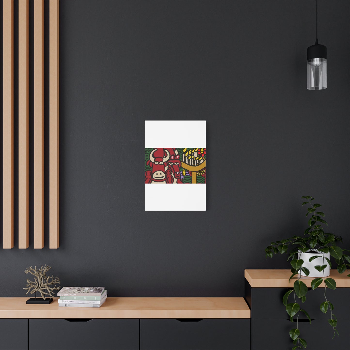 Going blessed by light together Canvas (Small)
