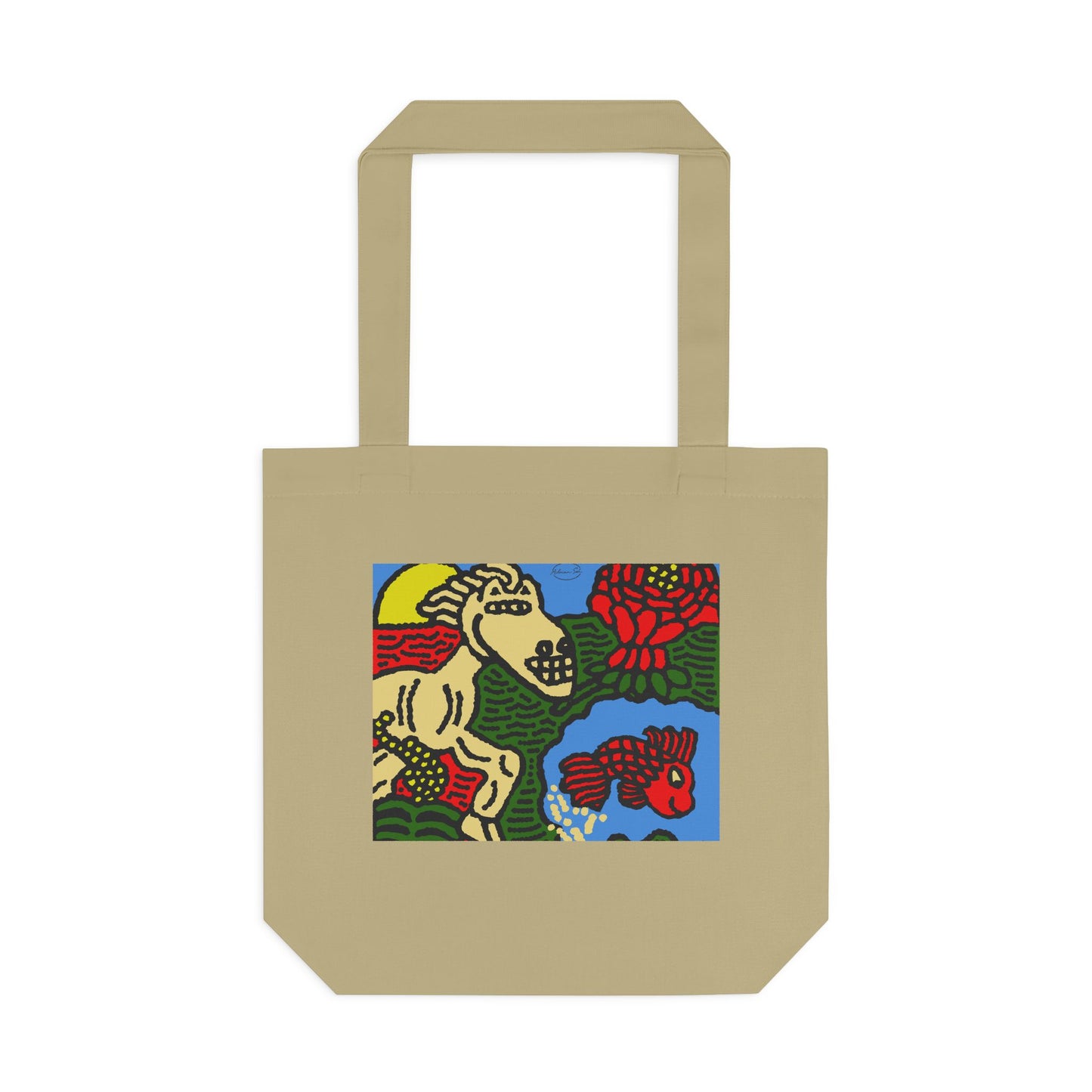 Galloping carefree through life Classic Tote Bag