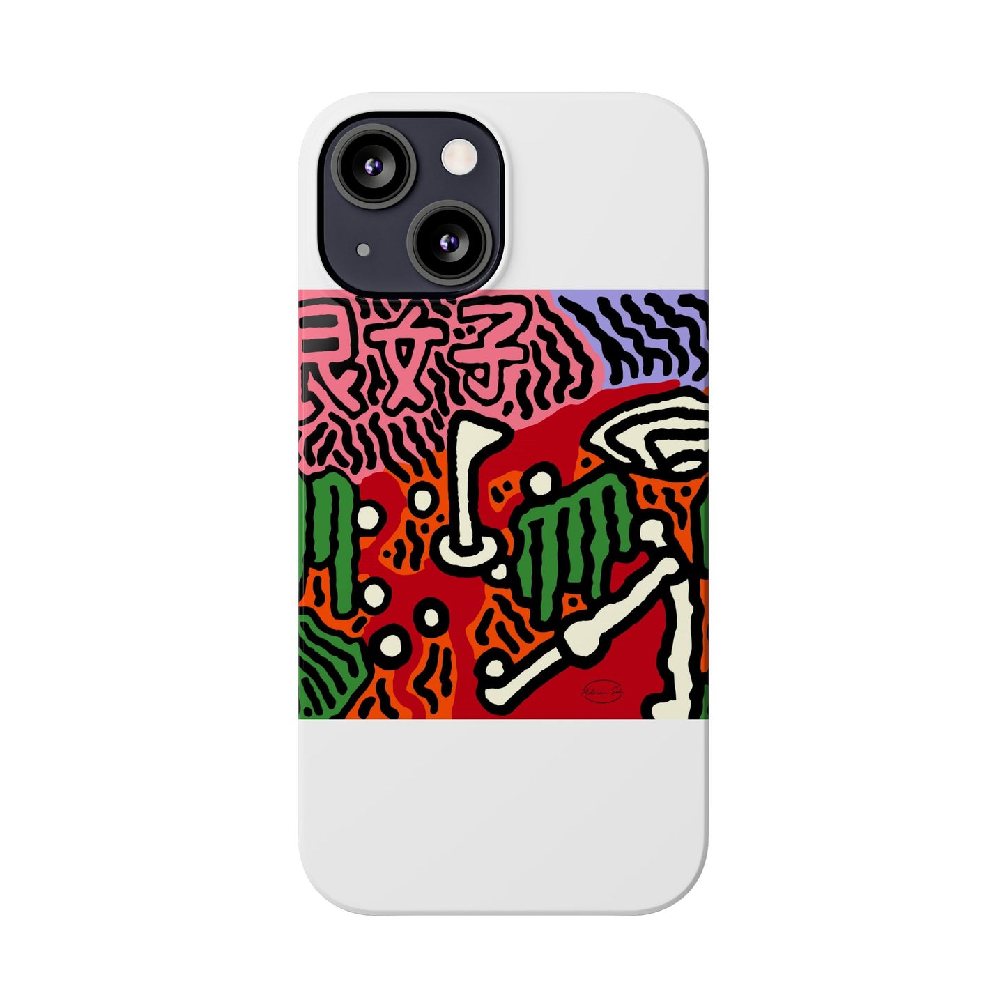 Hitting holes in one throughout life Slim Phone Case