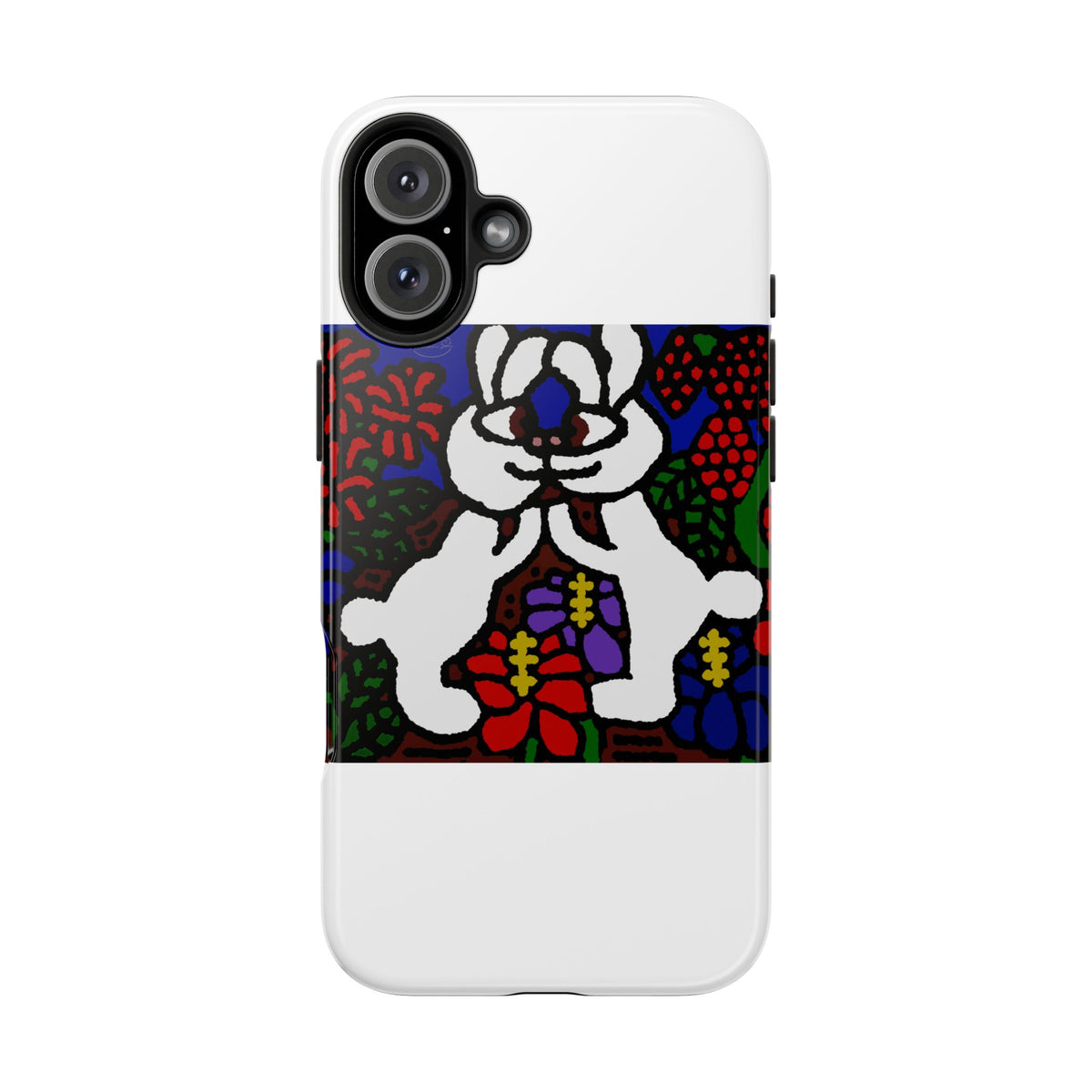 Bunnies in love Tough Phone Case