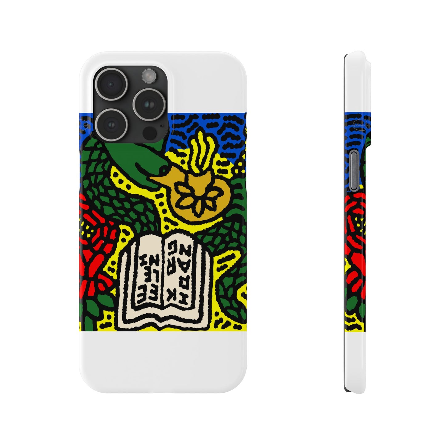 Shining a light on knowledge Slim Phone Case
