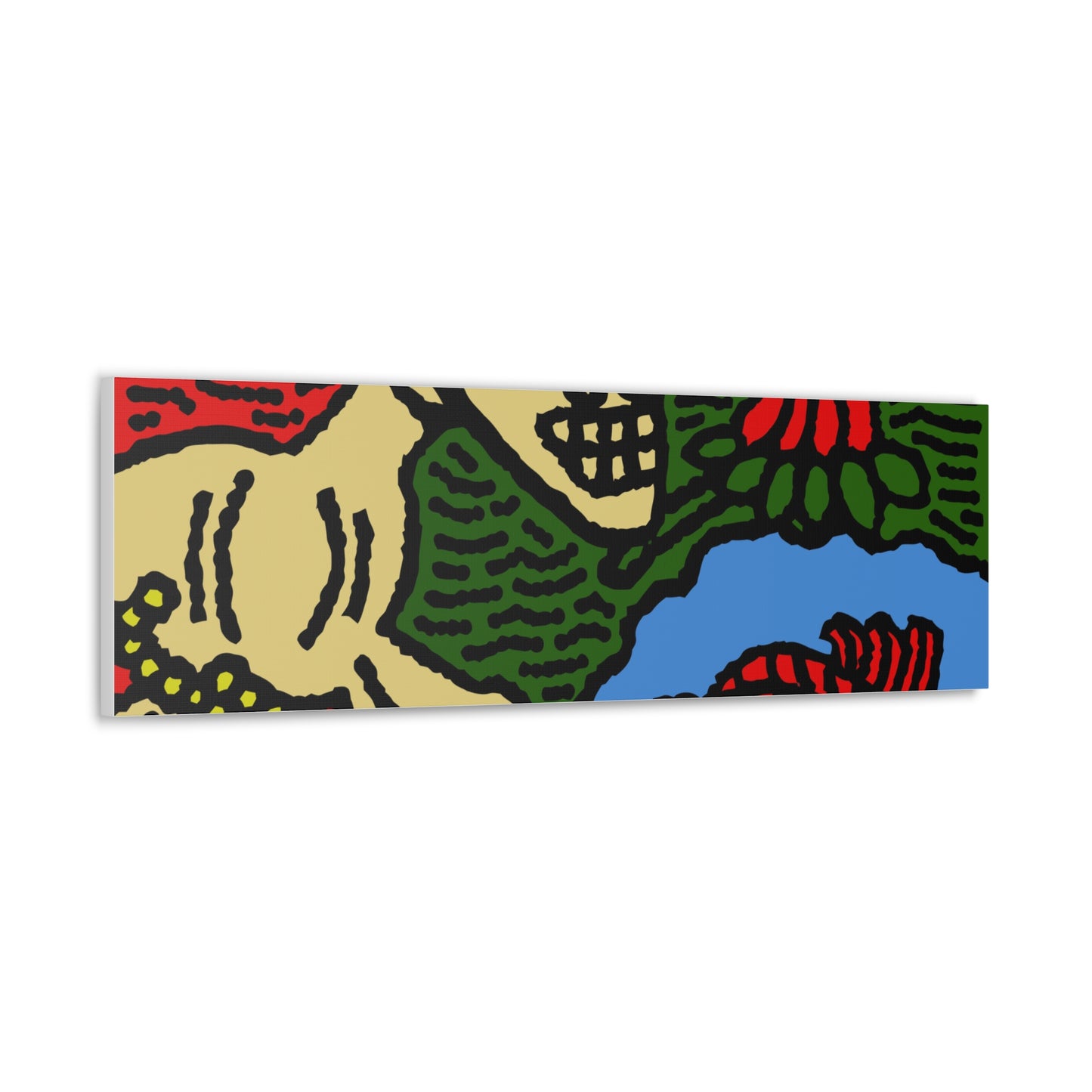 Galloping carefree through life Canvas (Small)