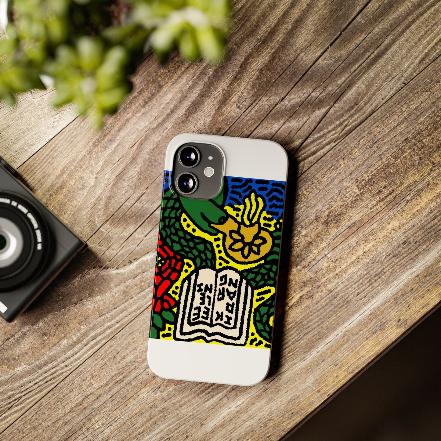 Shining a light on knowledge Slim Phone Case